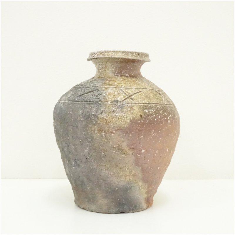 信楽焼 高橋楽斎造 花壷（共箱） 信楽焼 お茶碗