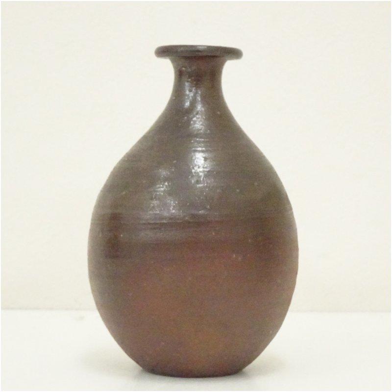 備前焼 岡田清造 徳利（共箱） : 茶道具と掛軸のショップつなぐ - 通販