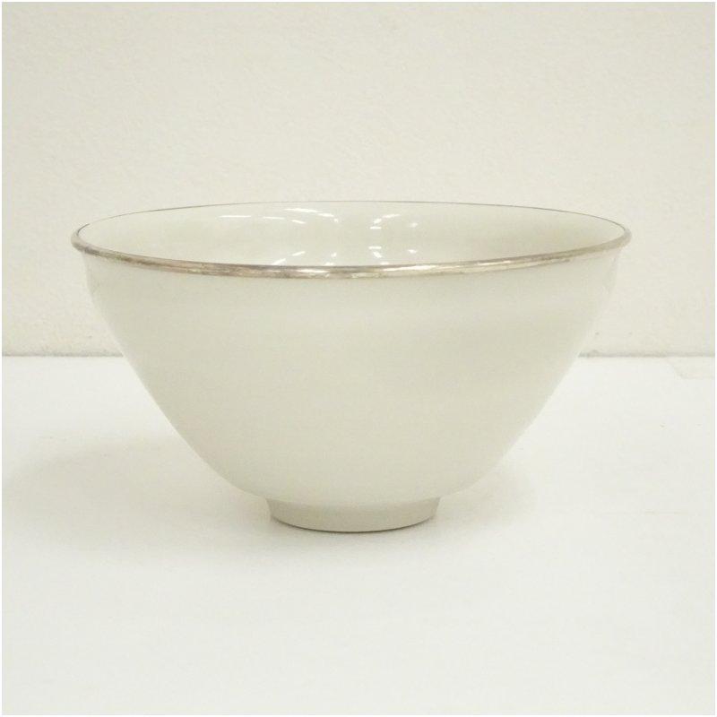 京焼 桶谷定一造 白天目茶碗（共箱） : 茶道具と掛軸のショップつなぐ