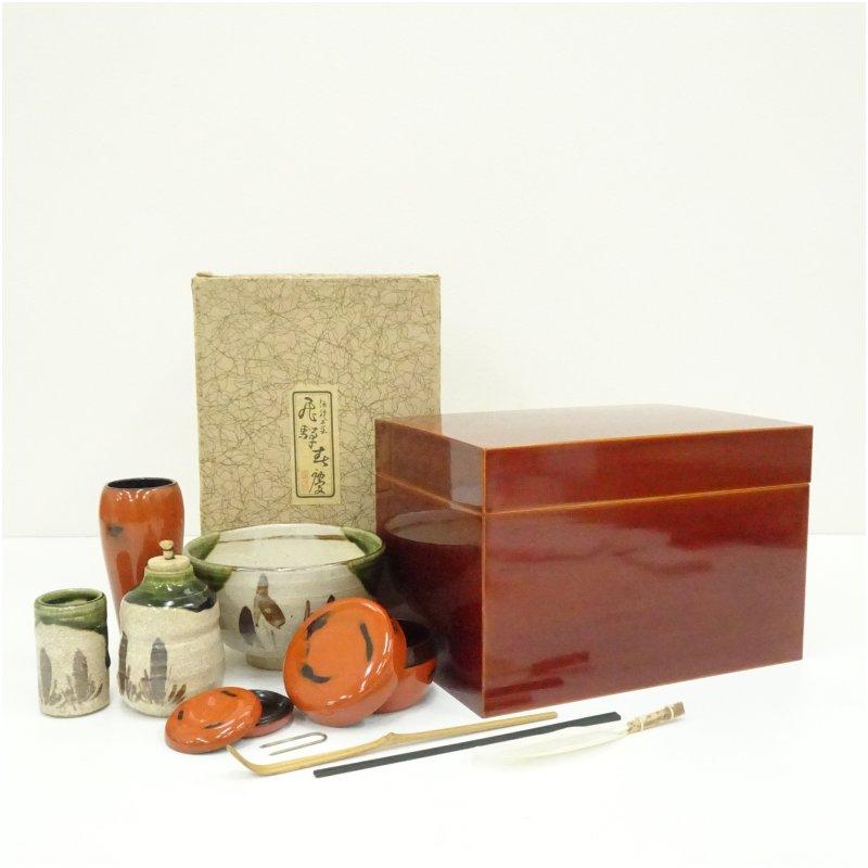 お値下げしました‼︎茶箱　点前一式フルセット春慶塗り 春慶塗 茶箱セット（箱付） : 茶道具と掛軸のショップつなぐ - 通販