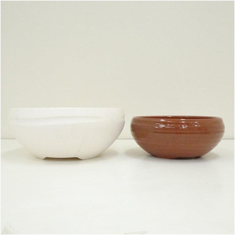 焙烙　半田焙烙　一双セット　茶道具　茶道　大小　紙箱 炭道具 半田焙烙一双（箱付） : 茶道具と掛軸のショップつなぐ - 通販