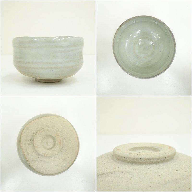 赤膚焼 尾西楽斎造 萩釉茶碗（共箱） : 茶道具と掛軸のショップつなぐ