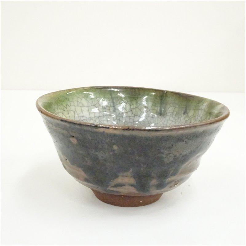 琉球焼 小橋川仁王造 茶碗 抹茶碗 共箱 茶道具 琉球焼 小橋川仁王造 茶碗（共箱） : 茶道具と掛軸のショップつなぐ