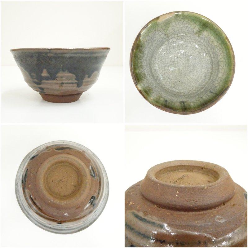 琉球焼 小橋川仁王造 茶碗（共箱） : 茶道具と掛軸のショップつなぐ