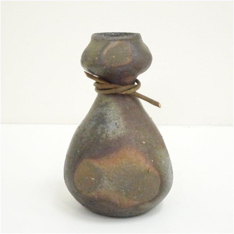 備前焼 脇本博之造 瓢掛花入（共箱） : 茶道具と掛軸のショップつなぐ