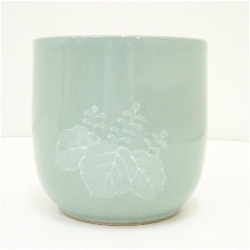 京焼 富田静山造 青磁白盛皆具（共箱） : 茶道具と掛軸のショップ