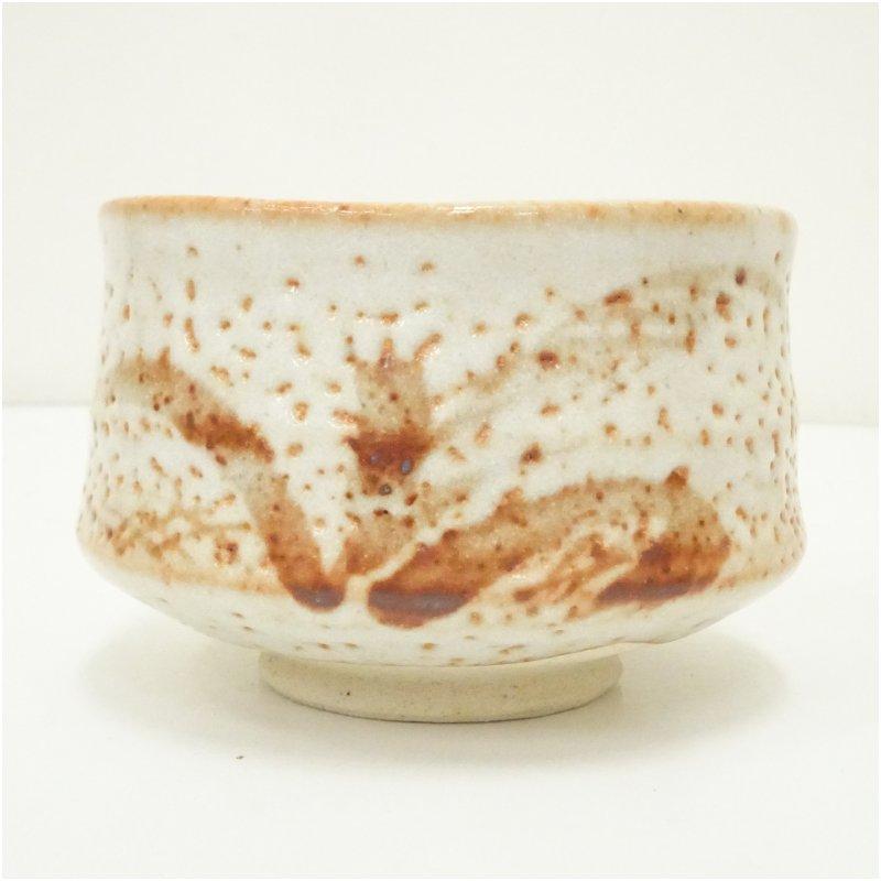 秀泉陶苑 澤田秀一造 志野茶碗（共箱） : 茶道具と掛軸のショップ