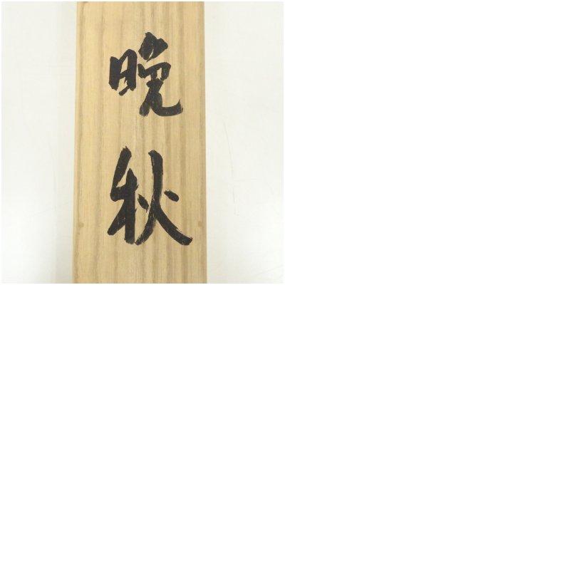 田中案山子筆　晩秋　花鳥図　肉筆紙本掛軸（共箱）_7