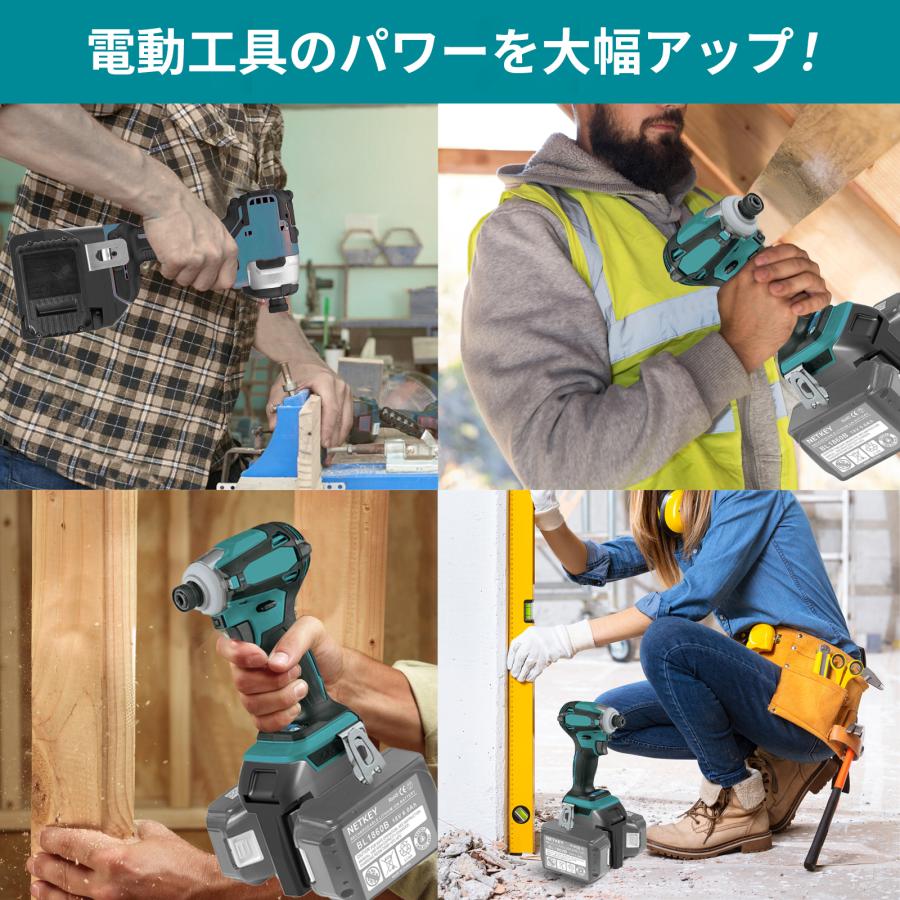 マキタ（makita） デュアルバッテリー変換アダプター コンバーター 18V