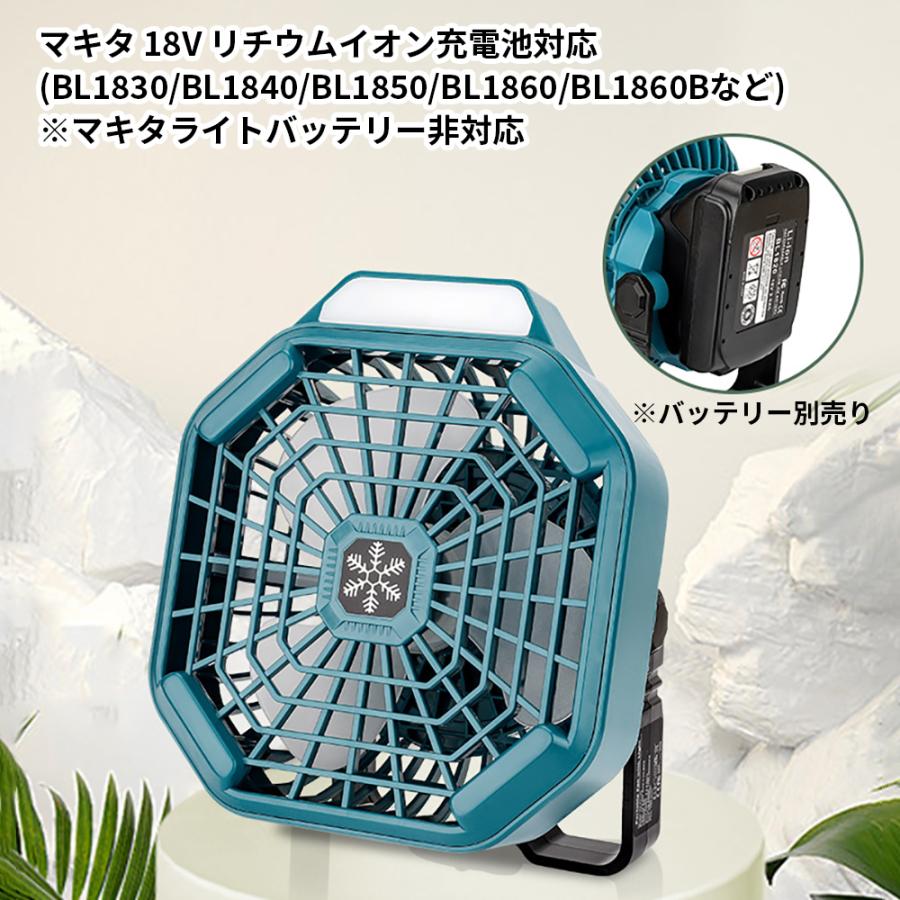 マキタ（makita） フック掛け式 マキタ充電式ファン 互換品 18V