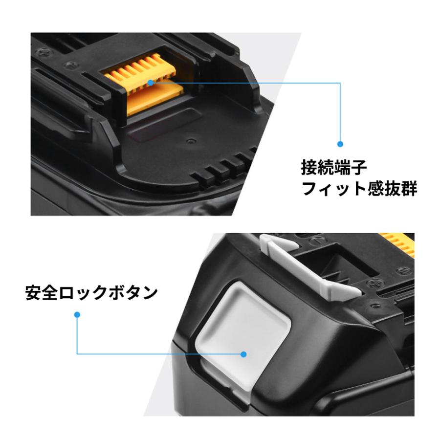 Makita - マキタ【新機能搭載バッテリ】ＢＬ１８３０Ｂ マキタ バッテリー 18V 純正 BL1830B MAKITA 残容量表示 自己