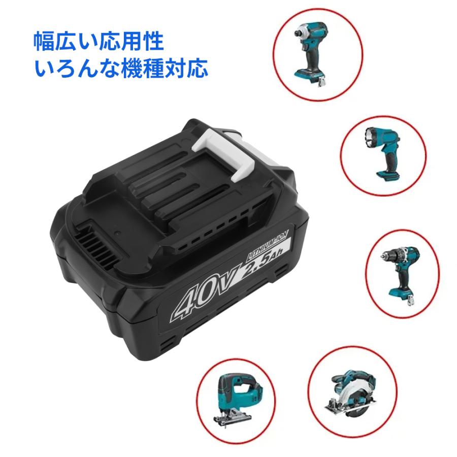 マキタ（makita） 40Vmaxバッテリシリーズ BL4025 2500mAh リチウム