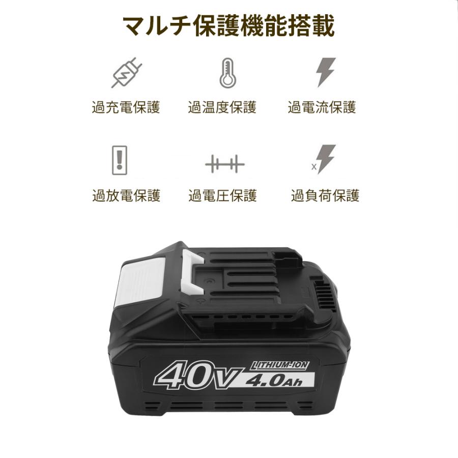 マキタ（makita） 40Vmaxバッテリシリーズ BL4040 4000mAh リチウム 