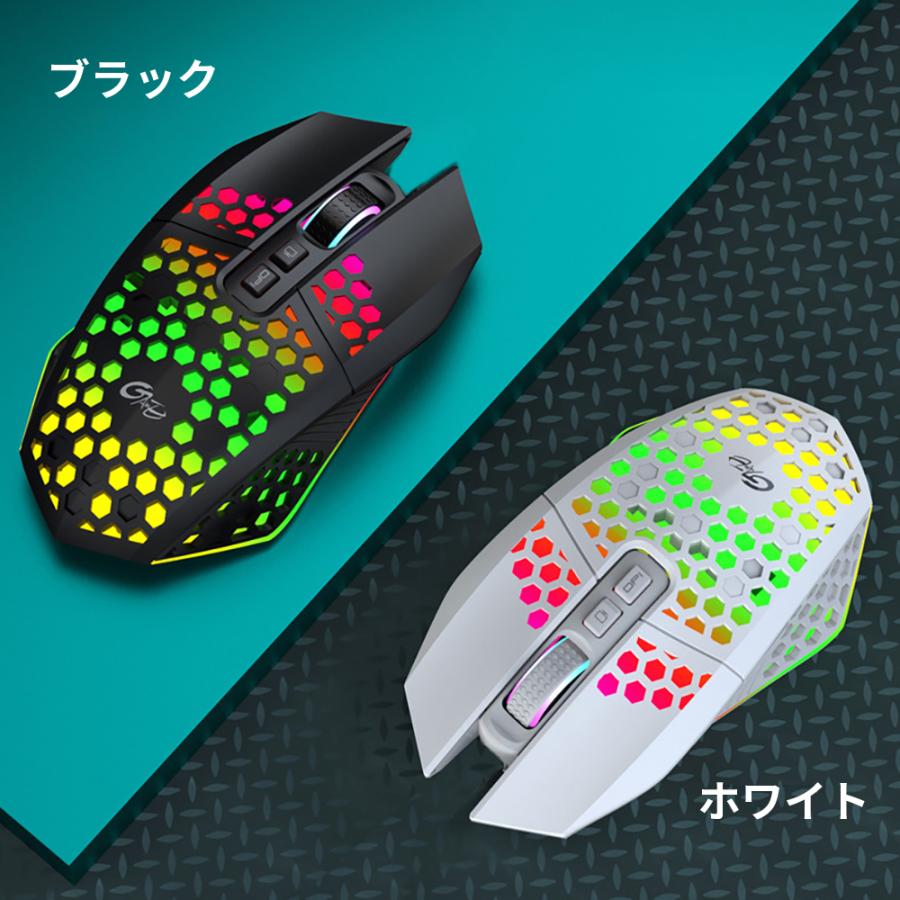ワイヤレス ゲーミングマウス 充電式 ワンクリックでデスクトップ画面