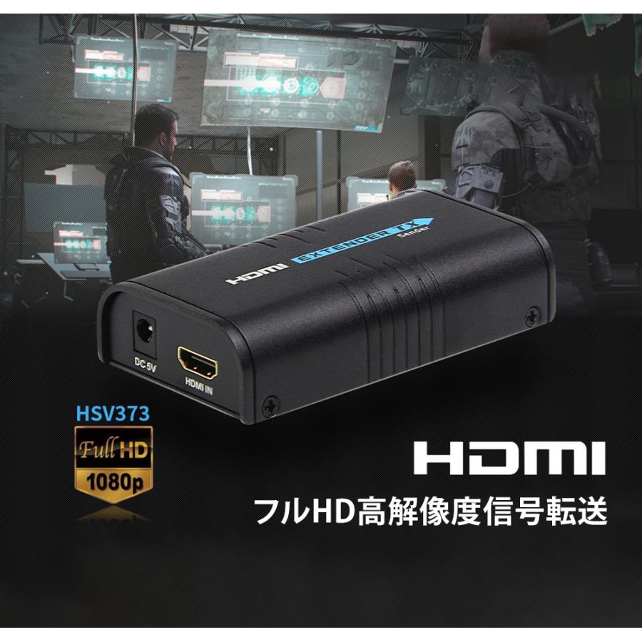 HDMI延長器 HDMI中継器 HDMIエクステンダー HDMI信号を無遅延ロスレス