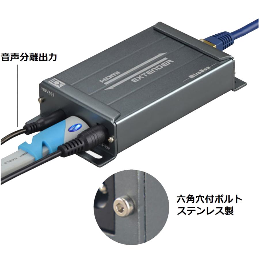 HDMI 延長器 HDMIエクステンダー 最大150m延長 ルーターやスイッチ利用