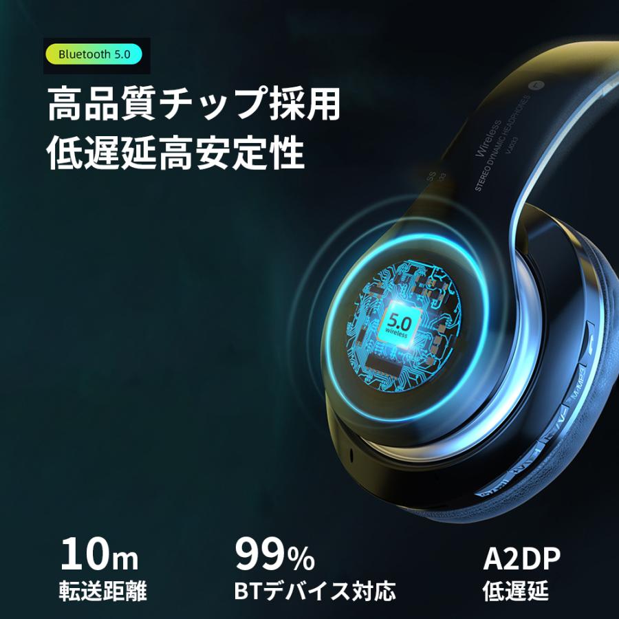 Bluetooth5.0 ヘッドセット ゲーミングヘッドホン Hi-Fi高音質 Bluetooth5.0 ヘッドセット ゲーミングヘッドホン Hi-Fi高音質