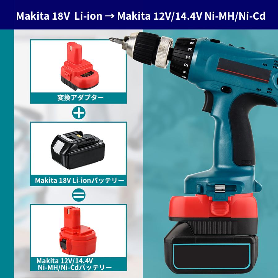Makita - マキタ インパクト＋ヘッドライト＋充電器＋14.4Vバッテリ2個＋おまけ s-waza_makita-td149-gokan-b2-j1