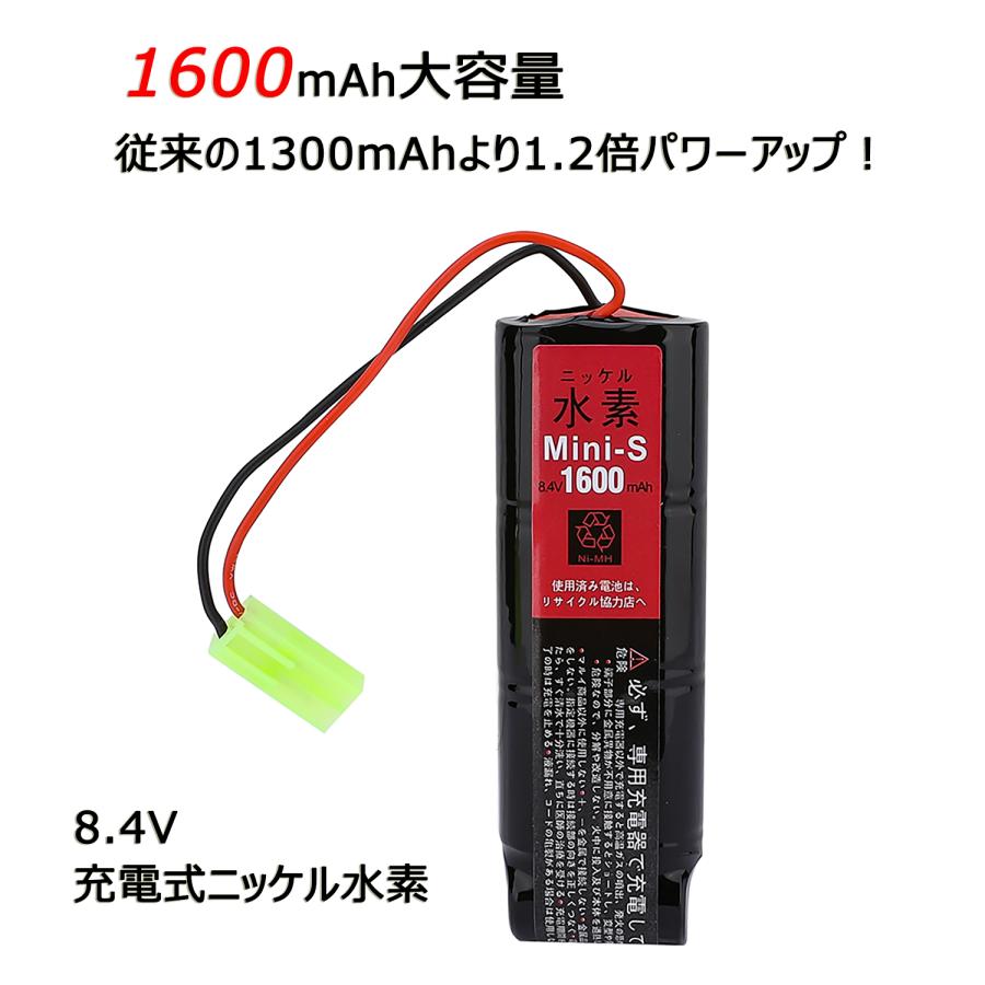東京マルイ tokyo marui 1600mAh 8.4V Mini-S ミニS互換バッテリー | TOKYO MARUI | 01