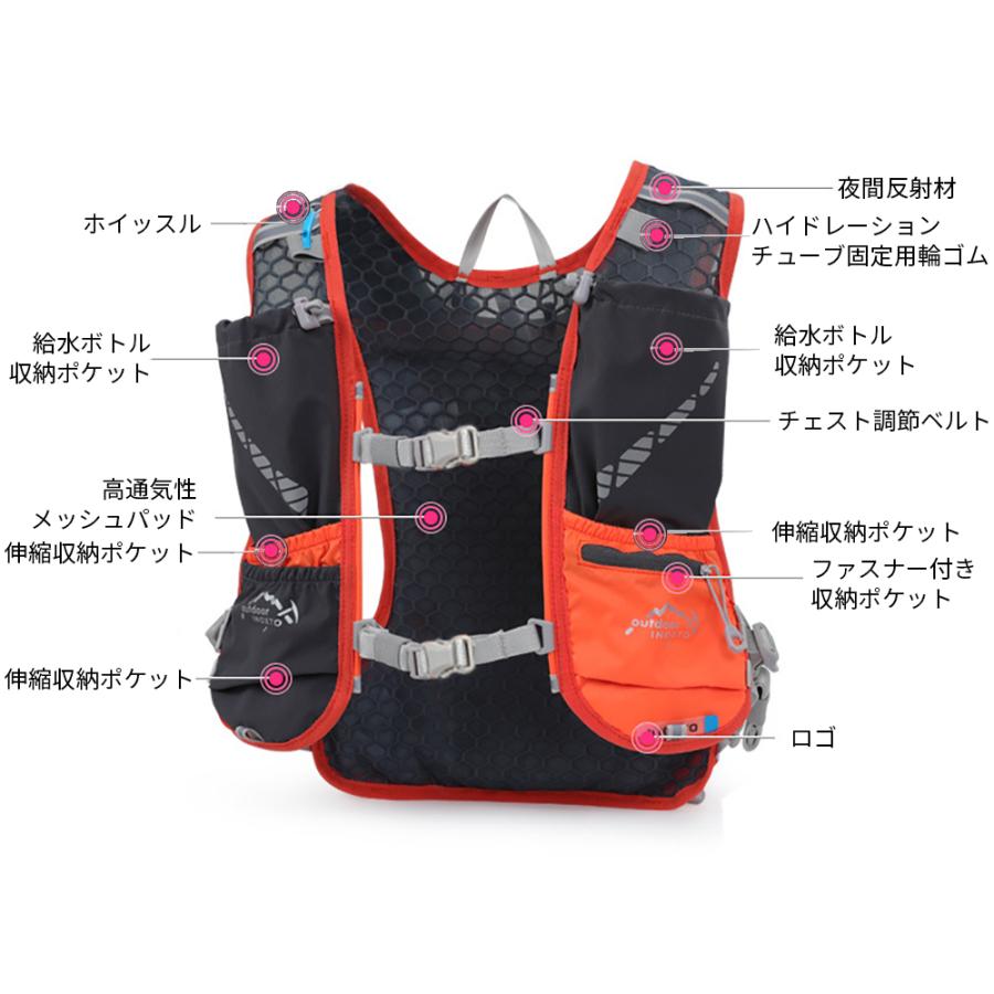 超軽量ランニング用バックパック トレランザック