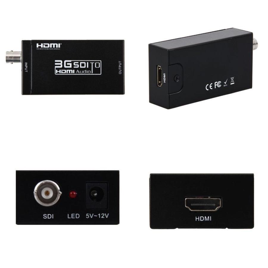 SDI to HDMI変換器 mini 3G-SDI/HD-SDI/SD-SDI ESD保護 日本語取扱説明