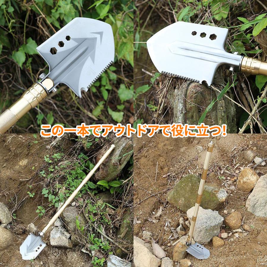 HX OUTDOORS ポータブル 折りたたみ式シャベル 大進 折りたたみ式ポータブルショベル 4939736700952 1本（直送品