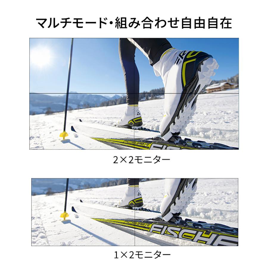 2×2 HDMIビデオウォールコントローラ 4K2K超高画質の画像