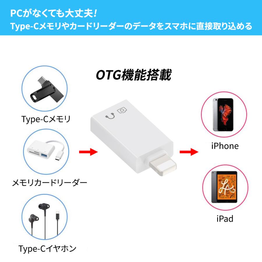 Type-C➡︎Lightning 変換アダプター 充電 他 iPhone接続！