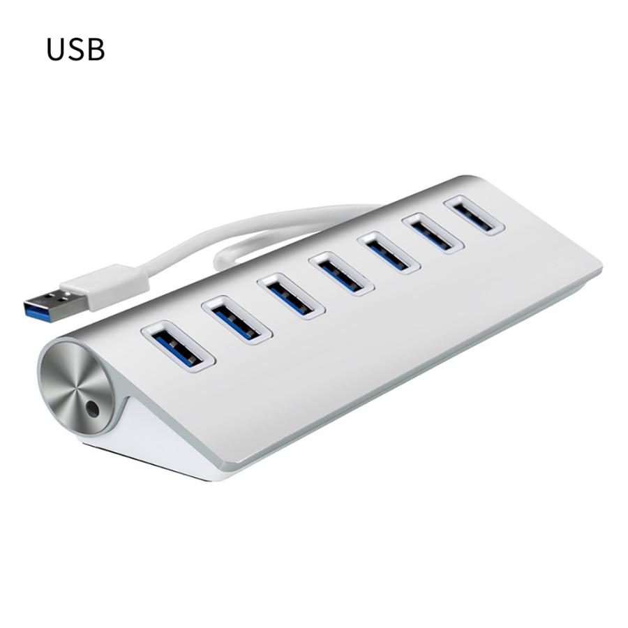USB ハブ セルフパワー 7ポート Type-C USB3.0対応 ACアダプター付き