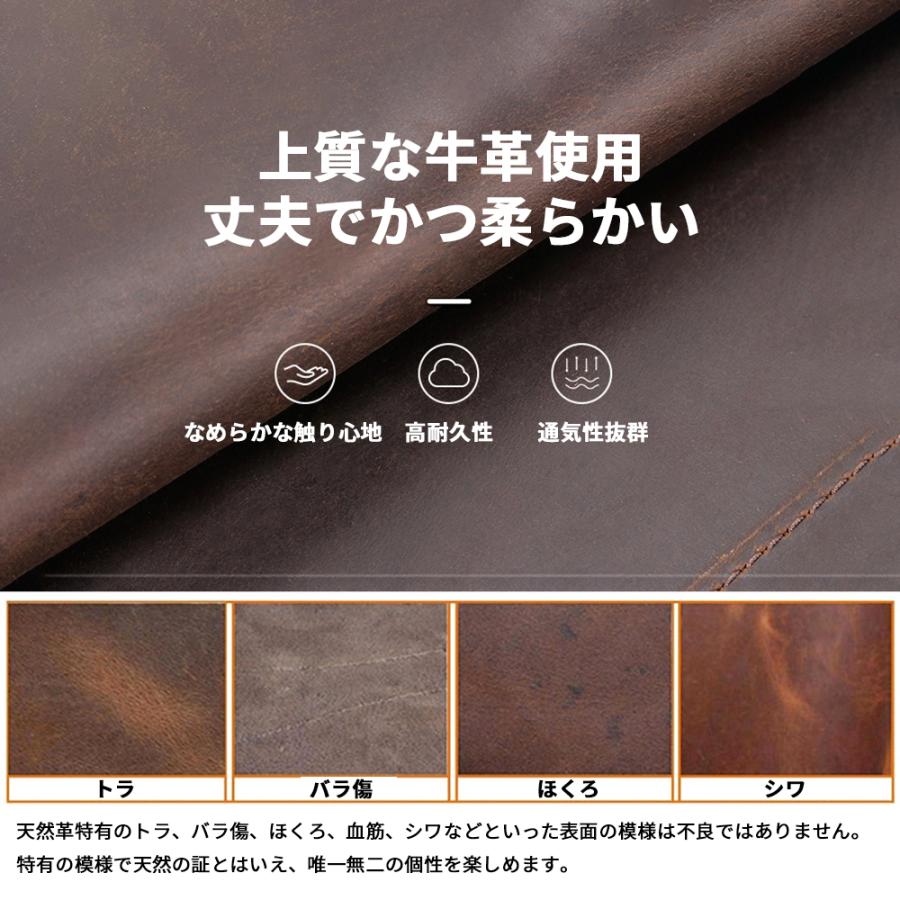 高級牛革 レザー 腕時計収納 3本用 丸形 本革腕時計ロール 携帯収納ケース ウォッチケース |  | 02