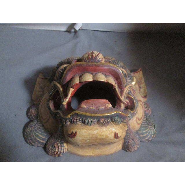 【楽園の休日】行ったつもりでバリ島土産『善の象徴バロン』☆ubud木彫りの壁掛☆ 楽園の休日】行ったつもりでバリ島土産『善の象徴バロン』☆ubud