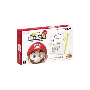 ニンテンドー2DS - ニンテンドー2DS　スーパーマリオパック【ホワイト×イエロー】 ゲーム機本体] Amazon | ニンテンドー2DS スーパーマリオパック【ホワイト