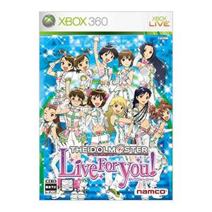 Xbox360／アイドルマスター ライブフォーユー！ | バンダイナムコエンターテインメント