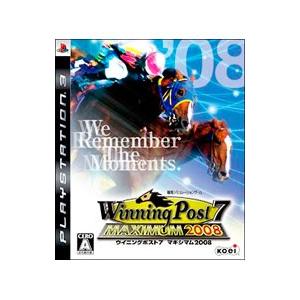 PS3／Winning Post 7 MAXIMUM2008 | コーエーテクモゲームス