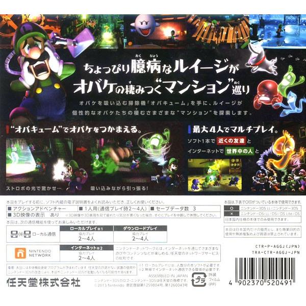 宅配便送料無料 3ds ルイージマンション２ 人気海外一番