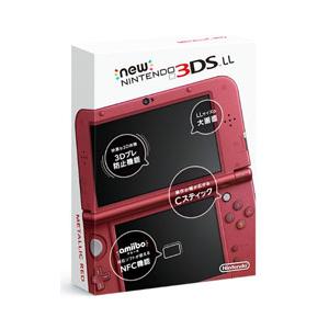 任天堂 New ニンテンドー3DSLL本体 メタリックレッド : ネット
