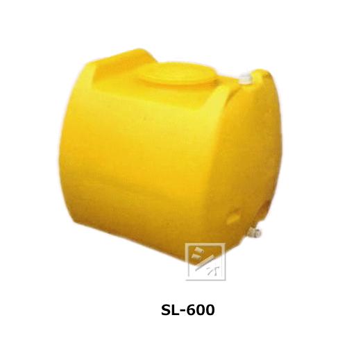 法人配送限定） モリマーサム樹脂工業 SL-600 ローリータンク イエロー 