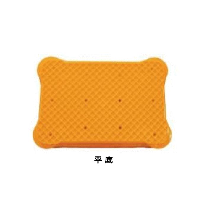 法人配送限定） 安全興業 採集コンテナ 12個セット オレンジ 平底