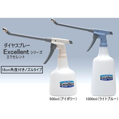 フルプラ スプレーボトル 容器 No.3558 ロングエクセレント1000 1000ml （12個セット 同色） 業務用 18cm角度付きノズルタイプ_1