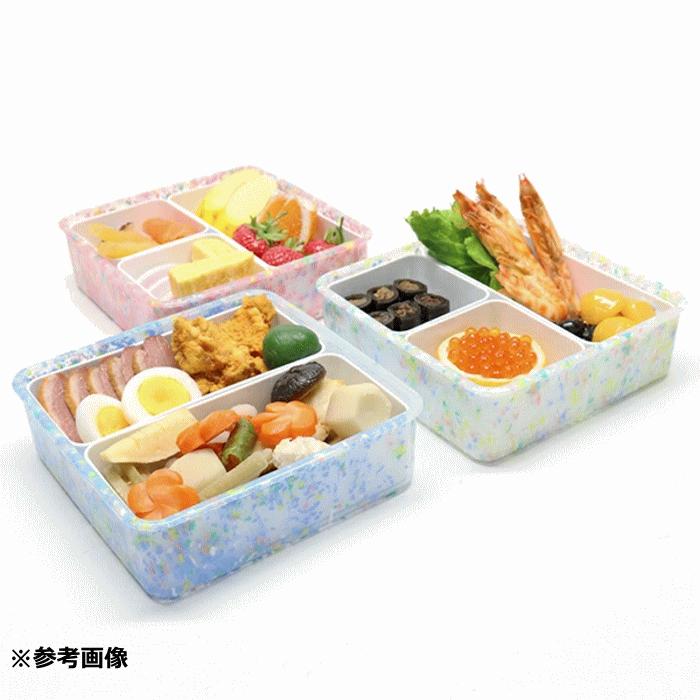 蝶プラ工業 お弁当箱 ランチボックス 3段 松花堂 スイートミックス