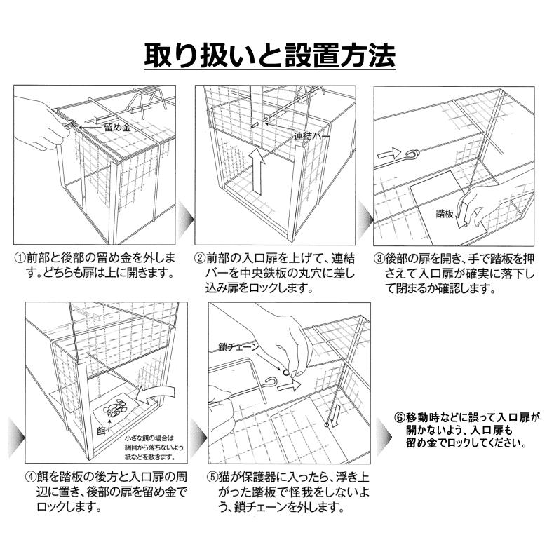 丸十金網 猫の保護器 踏板式 : ねっとんや - 通販 - Yahoo!ショッピング