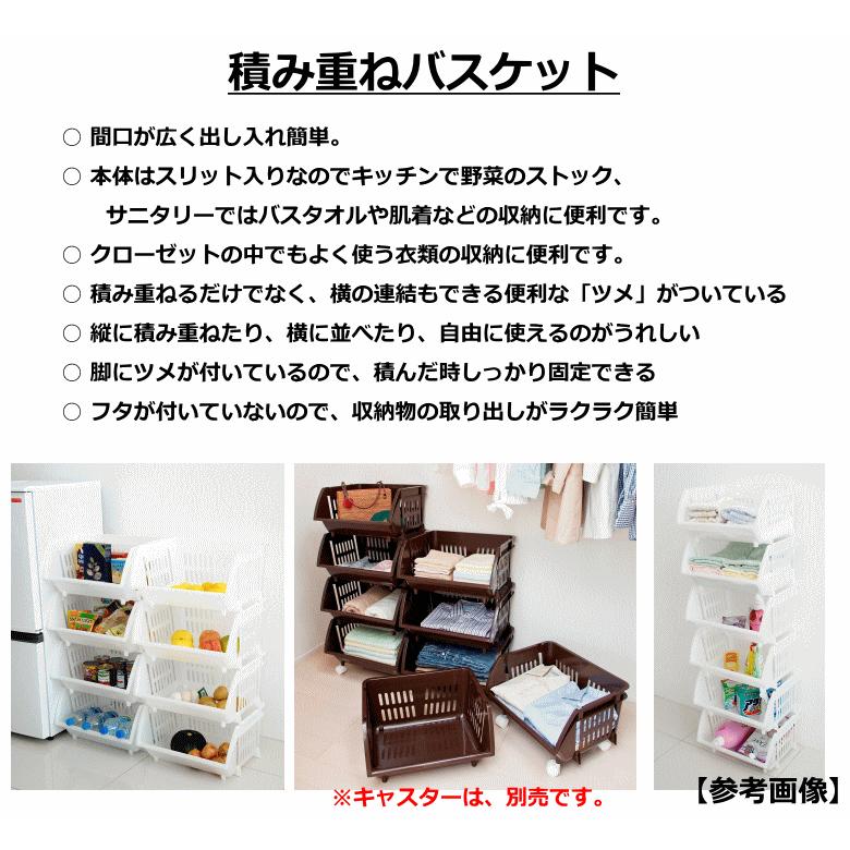 平和工業 積み重ねバスケット 1個 ねっとんや 通販 Yahoo ショッピング