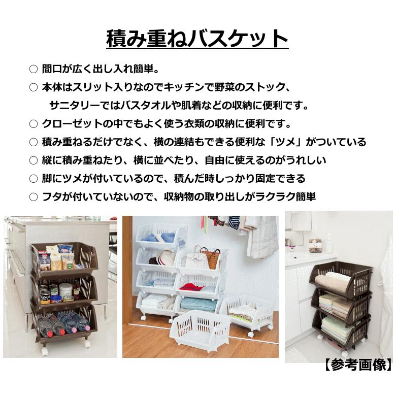 平和工業 積み重ねバスケット 3個セット 積み重ねバスケット専用キャスター 1組 4個入 ねっとんや 通販 Yahoo ショッピング