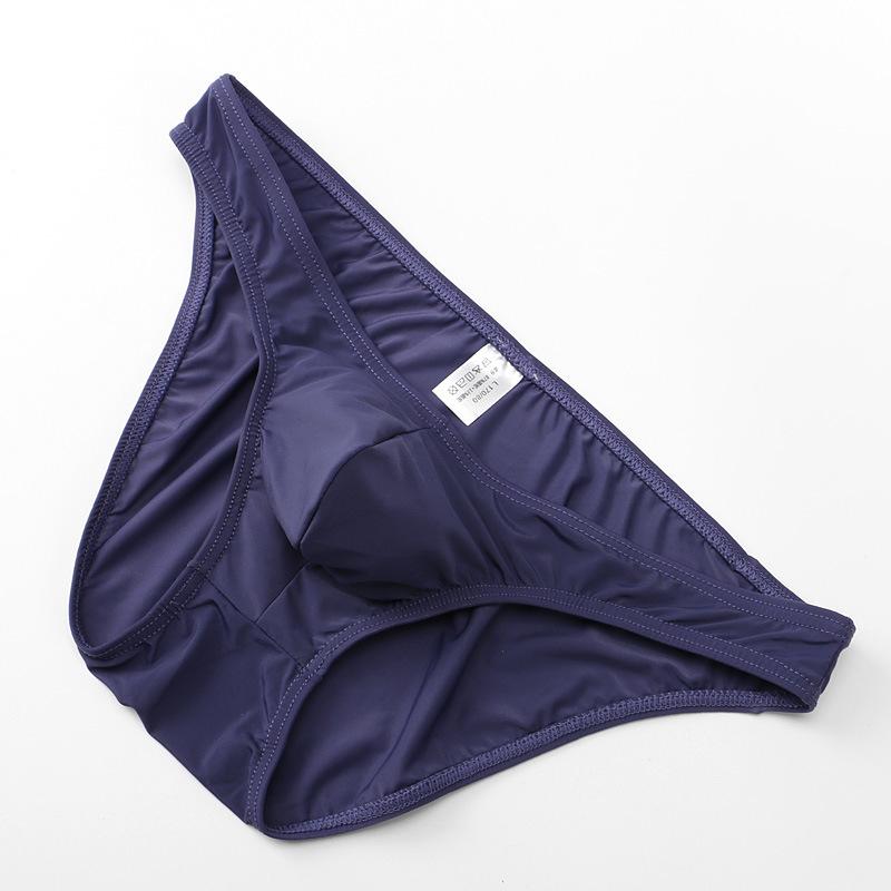 ビキニ U凸 メンズ ビキニパンツ ポーチ ローライズ セクシー スリム アンダーウェア インナー シースルー 透け感  男性 下着 もっこり 立体成型 無地 |  | 05