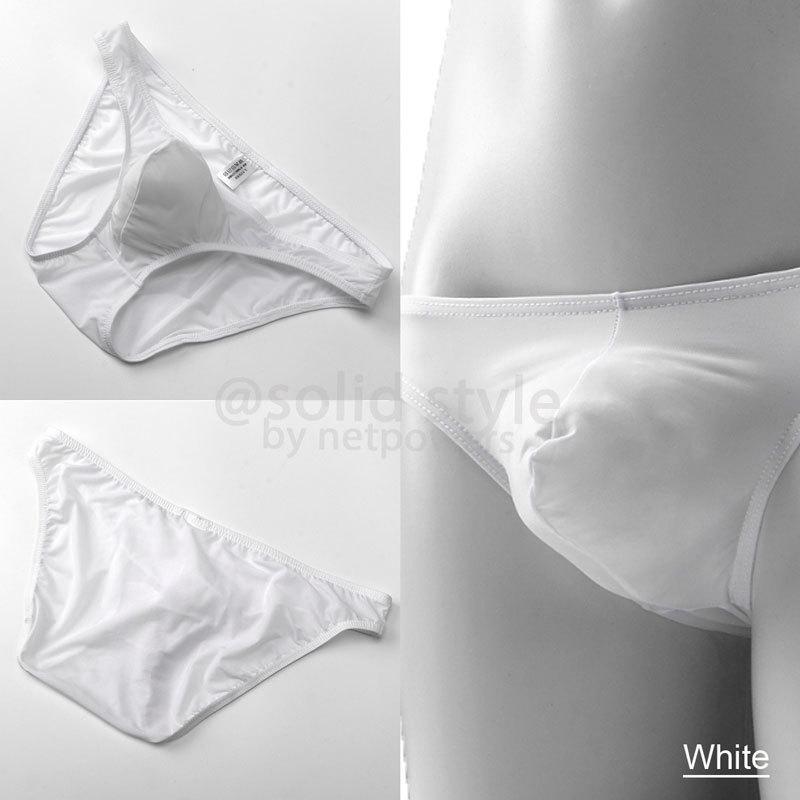 ビキニ U凸 メンズ ビキニパンツ ポーチ ローライズ セクシー スリム アンダーウェア インナー シースルー 透け感  男性 下着 もっこり 立体成型 無地 |  | 08