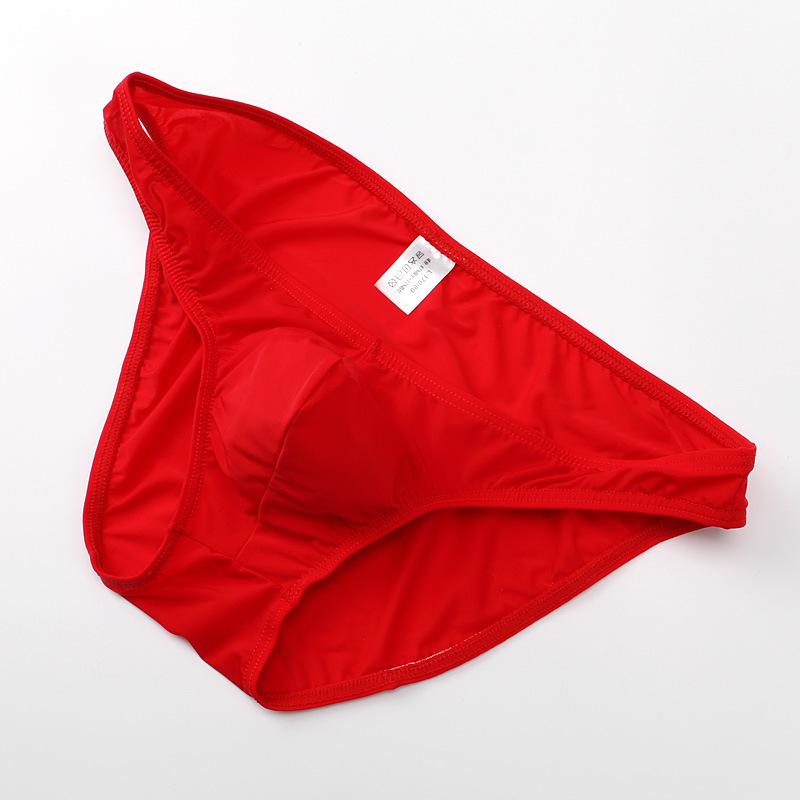 ビキニ U凸 メンズ ビキニパンツ ポーチ ローライズ セクシー スリム アンダーウェア インナー シースルー 透け感  男性 下着 もっこり 立体成型 無地 |  | 04