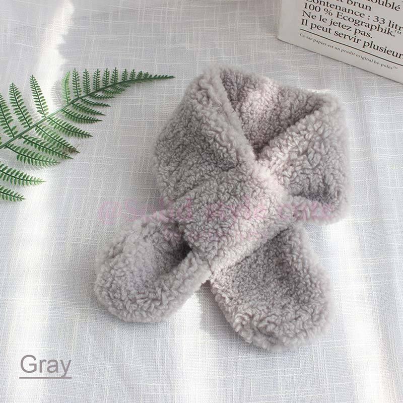 キッズ マフラー ストール ボア ファー ネックウォーマー スヌード 子供 男女兼用 ふわふわ 柔らか 暖か お洒落 可愛い 防寒対策 韓国子供服 |  | 03