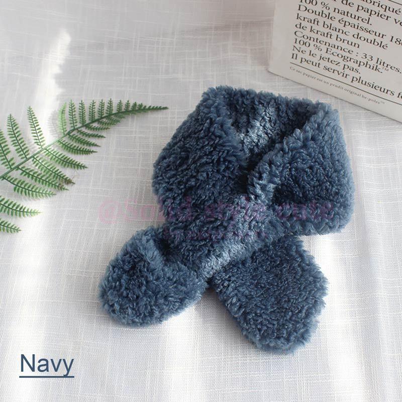 キッズ マフラー ストール ボア ファー ネックウォーマー スヌード 子供 男女兼用 ふわふわ 柔らか 暖か お洒落 可愛い 防寒対策 韓国子供服 |  | 01