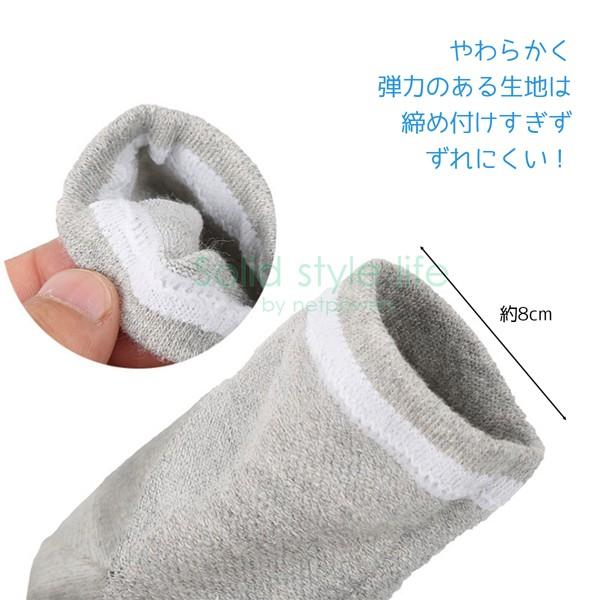 かかとケア ソックス 靴下 かかと ツルツル ガサガサ 角質除去 簡単 履くだけレディース　指なし 角質ケア かかとサポーター |  | 02
