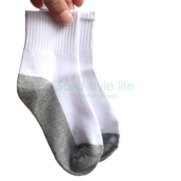 スクールソックス 白グレー 3足セット 子供ソックス キッズソックス 靴下 無地 白ソックス ジュニア パンダカラー 学校 制服 男女兼用 |  | 04